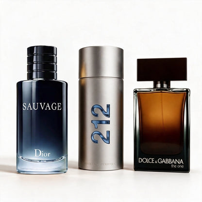 Set Uomo 3-in-1 | Sauvage, 212 Men & The One